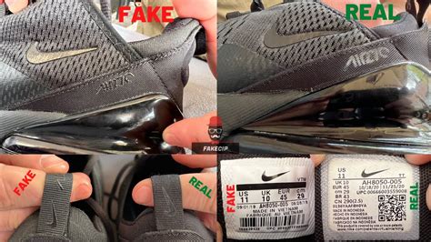 fake nike 270 vs real|nike 270 air max counterfeit.